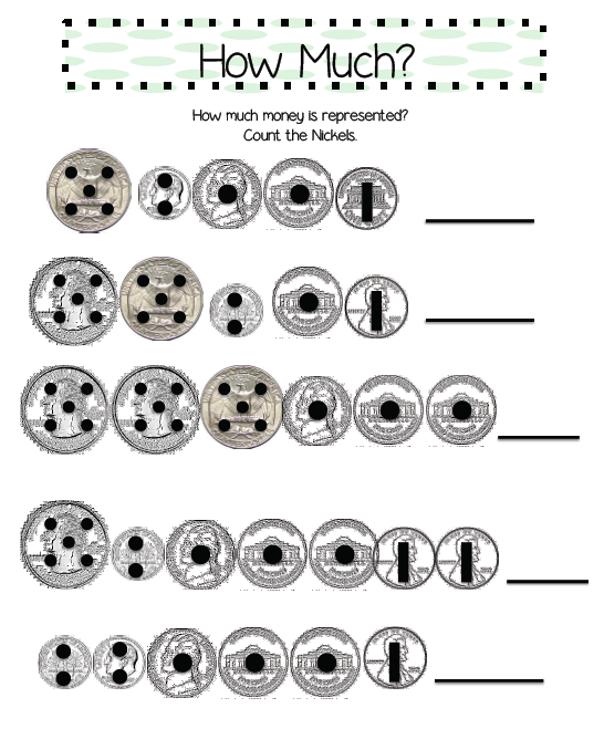 Touch Math Coins Printables Touch Point Math Numbers And Coins 