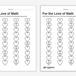 Valentines Skip Count Math Worksheets Paging Supermom