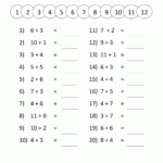 Year 1 Maths Worksheets Printables Learning Printable